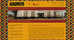 Desktop Screenshot of ghanaviaggioinafrica.com